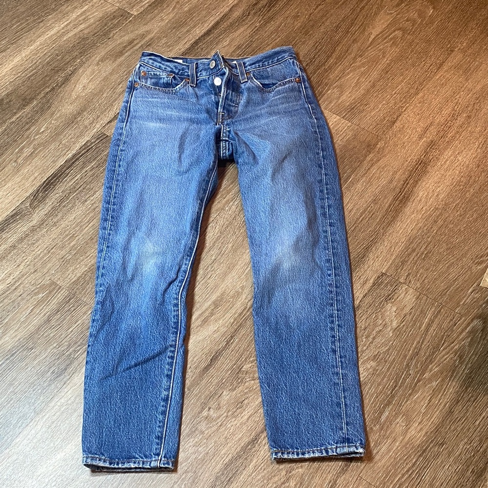 Wedgie Levi's Blue Women's Jeans